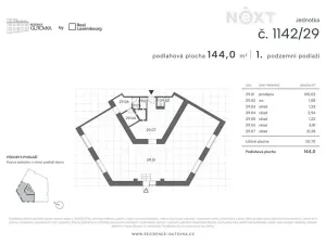 Prodej obchodního prostoru, Praha - Strašnice, Čestlická, 144 m2