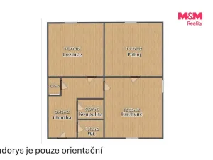 Pronájem bytu 2+1, Přerov - Přerov I-Město, tř. Gen. Janouška, 56 m2
