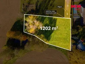 Prodej pozemku pro bydlení, Nepomuk, Polní, 1202 m2
