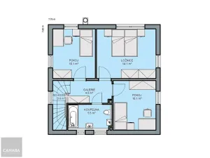 Prodej rodinného domu, Káraný, 97 m2