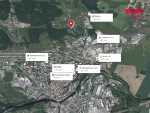Prodej zahrady, Strakonice, 1124 m2
