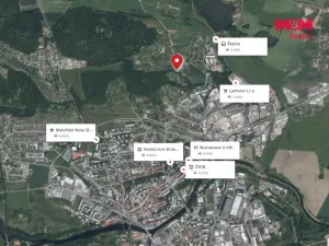 Prodej zahrady, Strakonice, 1172 m2