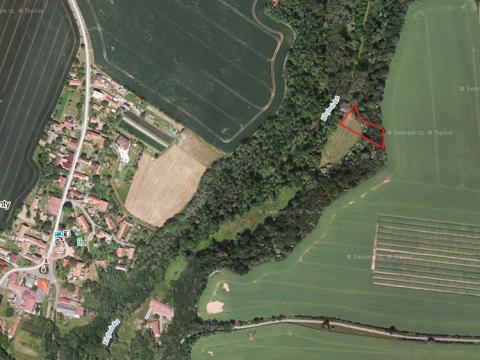 Prodej podílu zemědělské půdy, Krchleby, 1089 m2