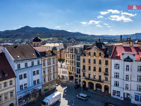 Pronájem bytu 1+kk, Děčín - Děčín I-Děčín, Masarykovo nám., 35 m2