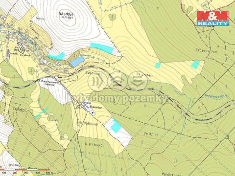 Prodej zemědělské půdy, Pustá Kamenice, 27613 m2