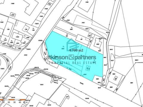 Pronájem pozemku pro komerční výstavbu, České Budějovice - České Budějovice 3, 5350 m2