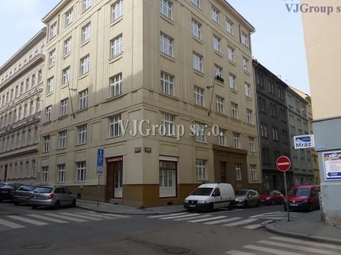 Pronájem bytu 1+kk, Praha - Holešovice, Haškova, 22 m2