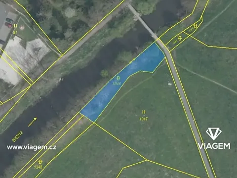 Prodej pole, Staňkov, U pošty, 422 m2