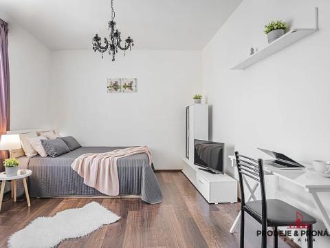 Prodej bytu 1+kk, Praha - Vysočany, Freyova, 22 m2