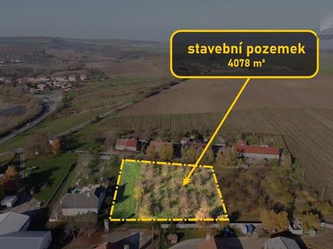 Prodej pozemku pro bydlení, Velké Němčice, Boudky, 4078 m2