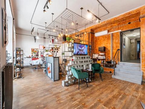 Prodej obchodního prostoru, Praha - Holešovice, Ortenovo náměstí, 108 m2