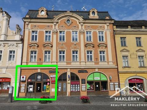 Pronájem obchodního prostoru, Kolín, Karlovo náměstí, 74 m2