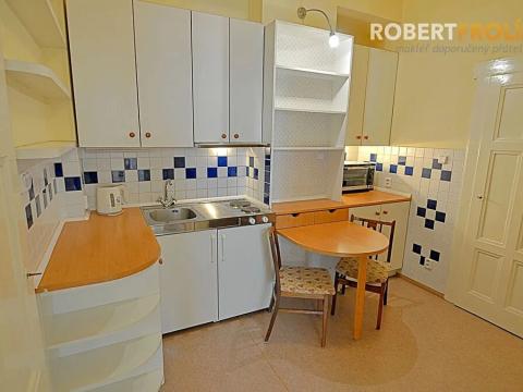 Pronájem bytu 1+kk, Praha - Bubeneč, Národní obrany, 30 m2