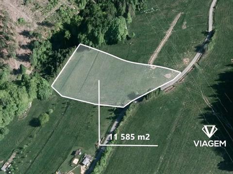 Prodej podílu louky, Valašská Bystřice, 2780 m2