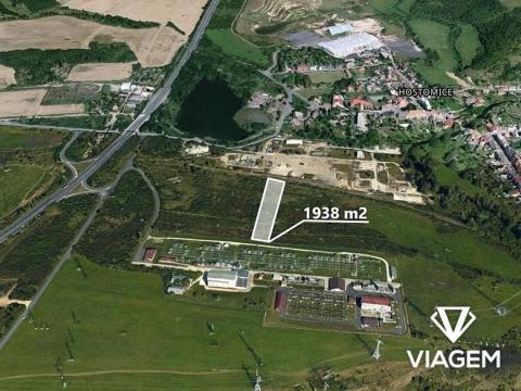 Prodej pole, Hostomice, 1938 m2