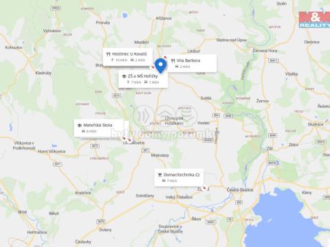 Prodej pozemku pro bydlení, Hořičky, 786 m2