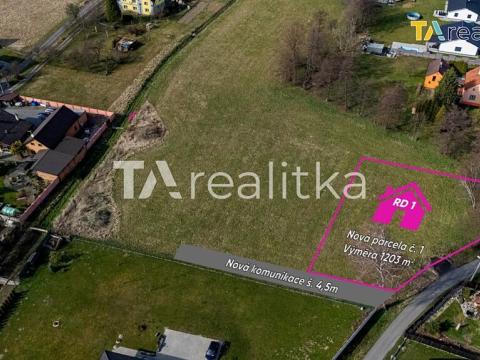 Prodej pozemku pro bydlení, Dětmarovice, 1203 m2