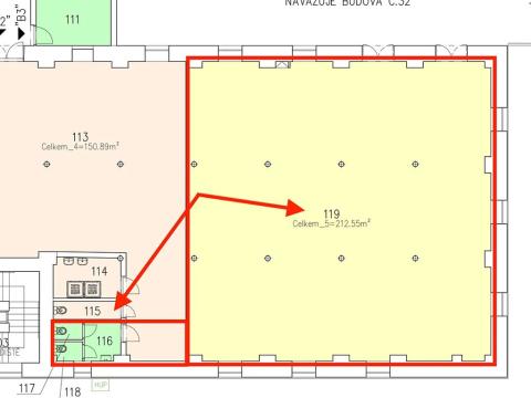Pronájem skladu, Šternberk, Nádražní, 220 m2