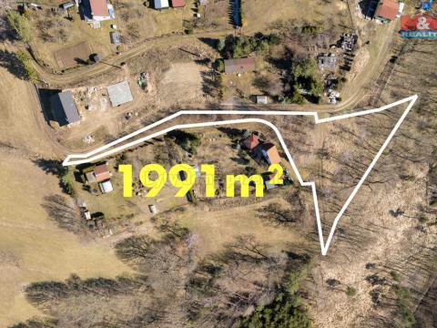 Prodej zahrady, Velké Meziříčí, 1991 m2