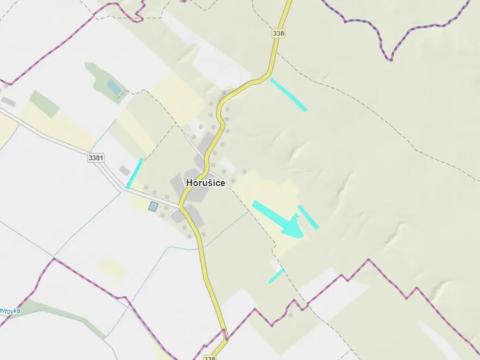 Prodej pole, Horušice, 37549 m2