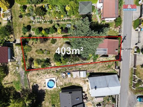 Prodej zahrady, Klimkovice, 403 m2