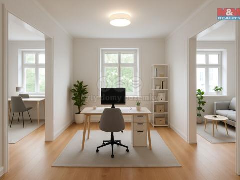 Pronájem kanceláře, Praha - Vinohrady, Slezská, 101 m2