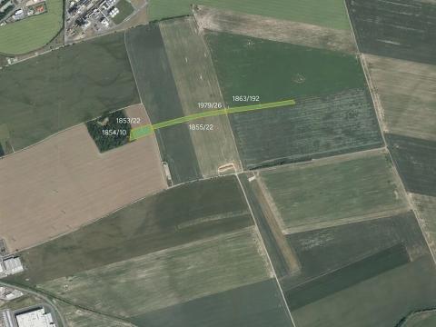 Prodej pole, Olomouc, 21654 m2