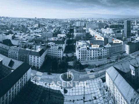 Pronájem kanceláře, Ostrava - Moravská Ostrava, Prokešovo náměstí, 89 m2