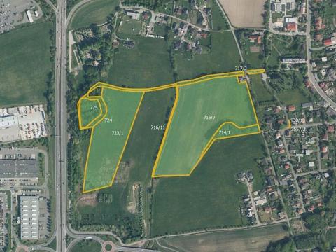 Prodej pole, Ostrava, 20515 m2