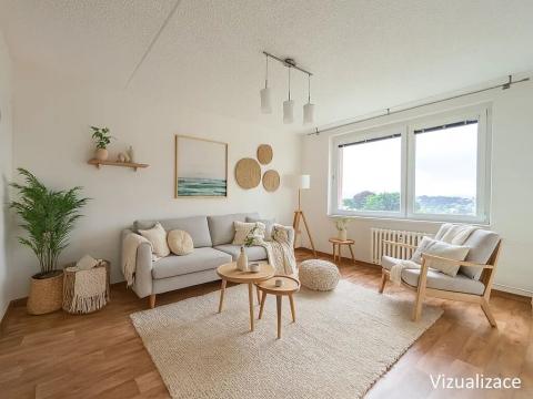 Pronájem bytu 2+1, Moravský Krumlov, Sídliště, 51 m2