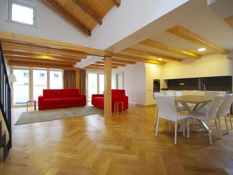 Pronájem bytu 3+kk, Praha - Nové Město, Bolzanova, 199 m2