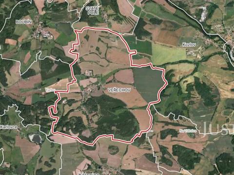 Prodej lesa, Horažďovice, 11833 m2