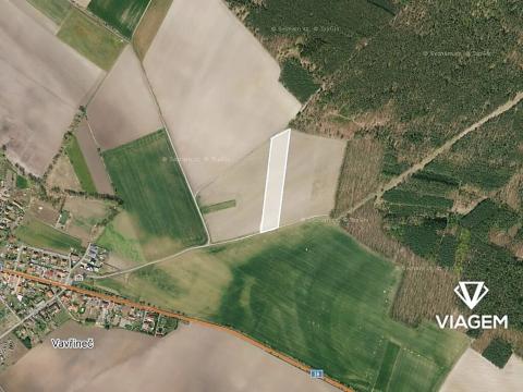 Prodej podílu pole, Malý Újezd, 635 m2