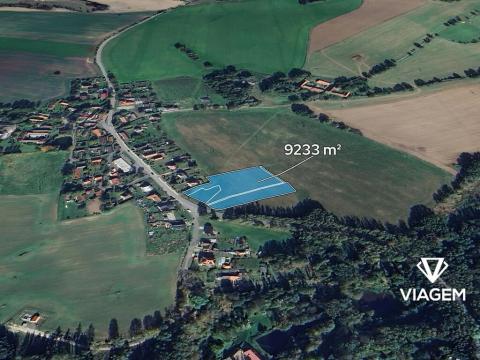Prodej podílu pozemku pro bydlení, Koberovice, 3077 m2