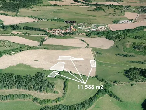 Prodej podílu pole, Volyně, 2575 m2