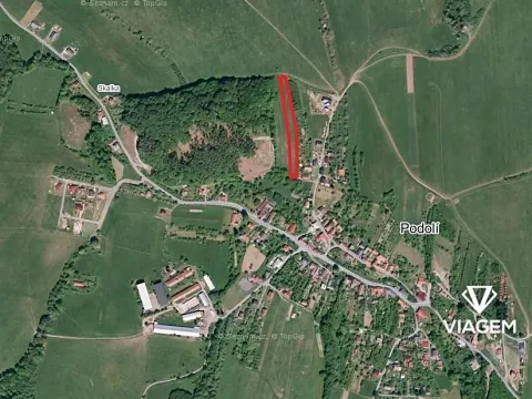 Prodej podílu pole, Podolí, 671 m2