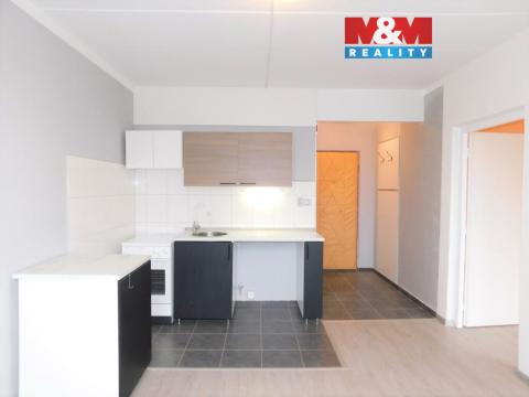 Pronájem bytu 1+1, Cheb, Přátelství, 36 m2