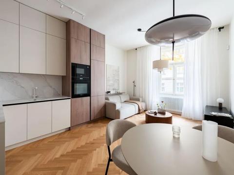 Pronájem bytu 2+kk, Praha - Vinohrady, Moravská, 53 m2