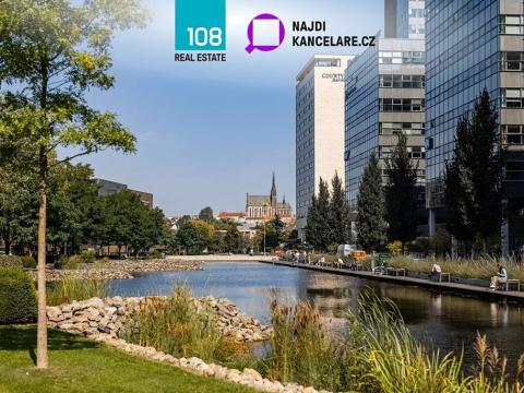 Pronájem kanceláře, Brno, Holandská, 409 m2