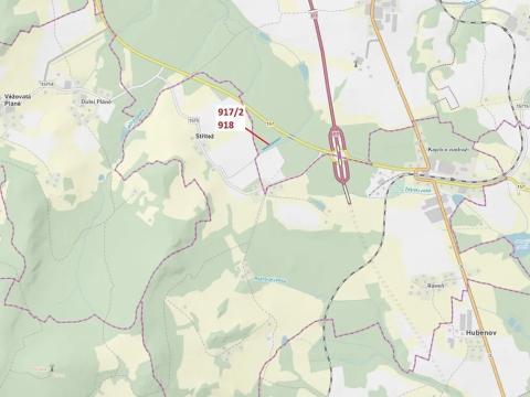 Dražba lesa, Netřebice, 3965 m2