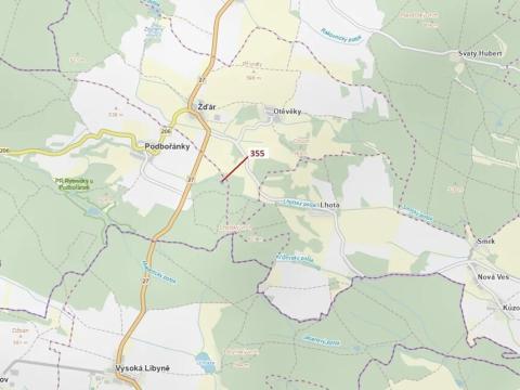 Dražba lesa, Jesenice, 1924 m2