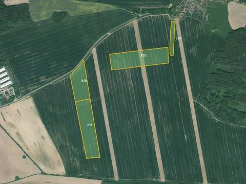 Prodej podílu pole, Poběžovice, 64029 m2