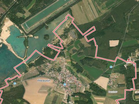 Prodej pozemku, Bechlín - Předonín, 15382 m2