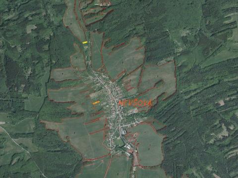 Prodej pozemku, Slavičín - Nevšová, 1826 m2