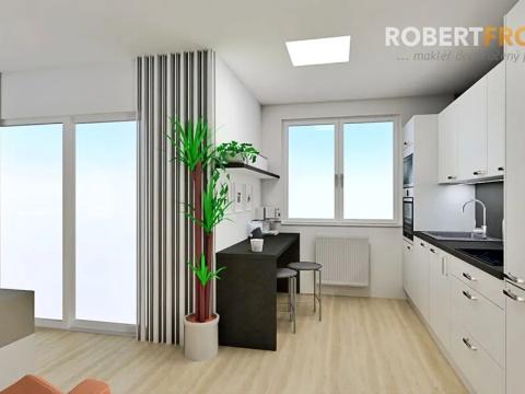 Pronájem bytu 1+kk, Praha - Ruzyně, Stočesova, 32 m2