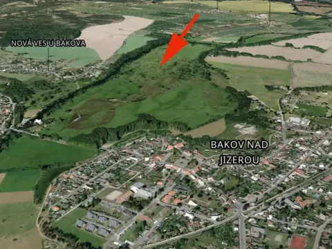 Prodej louky, Bakov nad Jizerou, 3416 m2