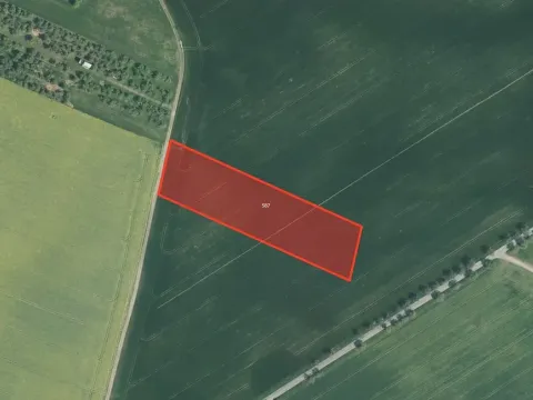 Prodej pole, Roštění, 14449 m2