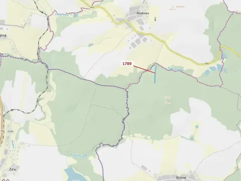 Dražba lesa, Žirovnice, 5036 m2