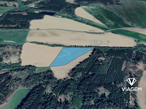 Prodej podílu pole, Chotoviny, 3057 m2