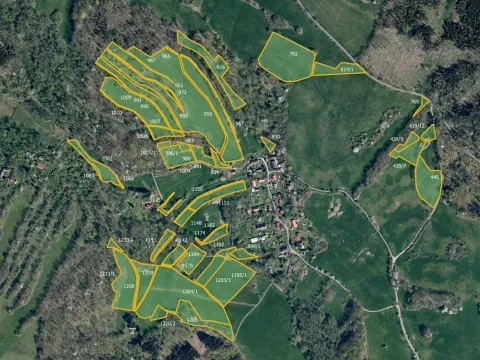 Prodej louky, Úštěk, 184957 m2